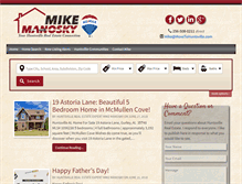 Tablet Screenshot of huntsvillerealestateonline.com